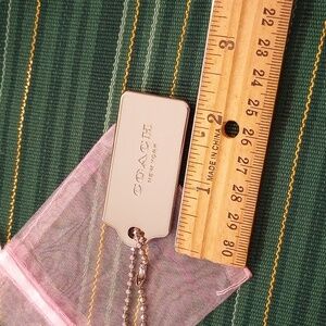 COPY - Coach New York Silver Keychain